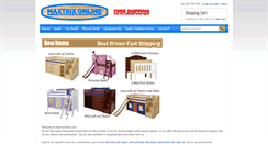 Desktop Screenshot of maxtrixonline.com